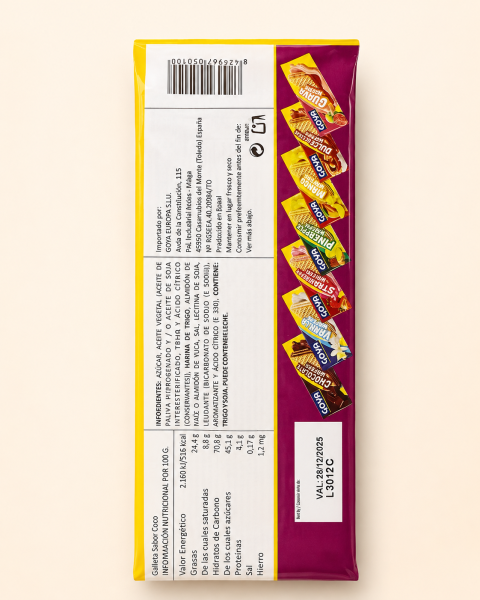 Galletas Wafers Coco GOYA 140g